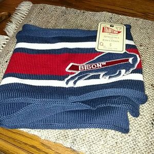 Infinity scarf with Bison patch Indiana University